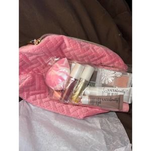 New Ulta velvet bag w/ 10 BNiB makeup items